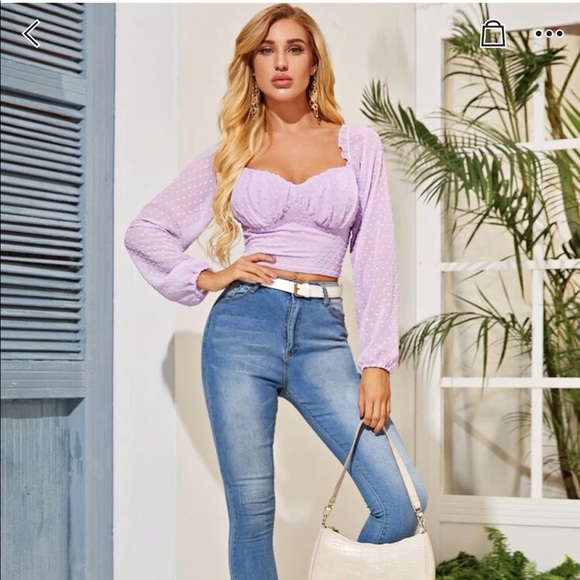 Purple top large - Picture 3 of 4